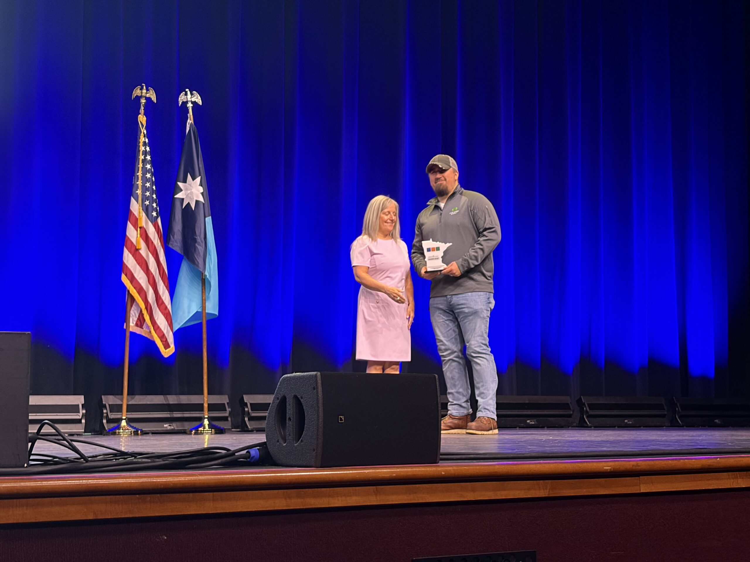 Energy Park Utility Company accepts Diamond Award, Governor's Workplace Safety Awards